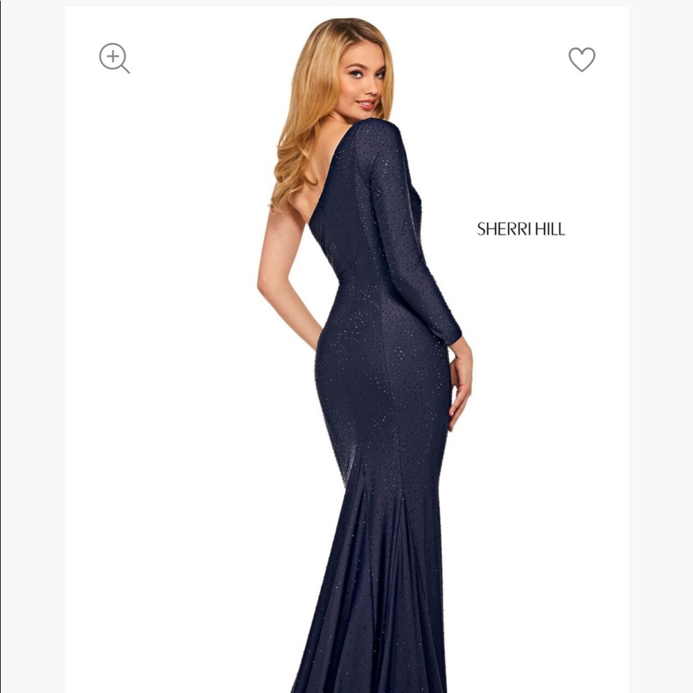NWT Sherri hill exclusive one shoulder dress